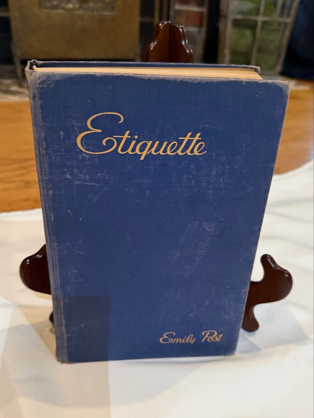 Vintage 1945 Emily Post Etiquette Book, 1946 Printing, Funk & Wagnalls Hardcover